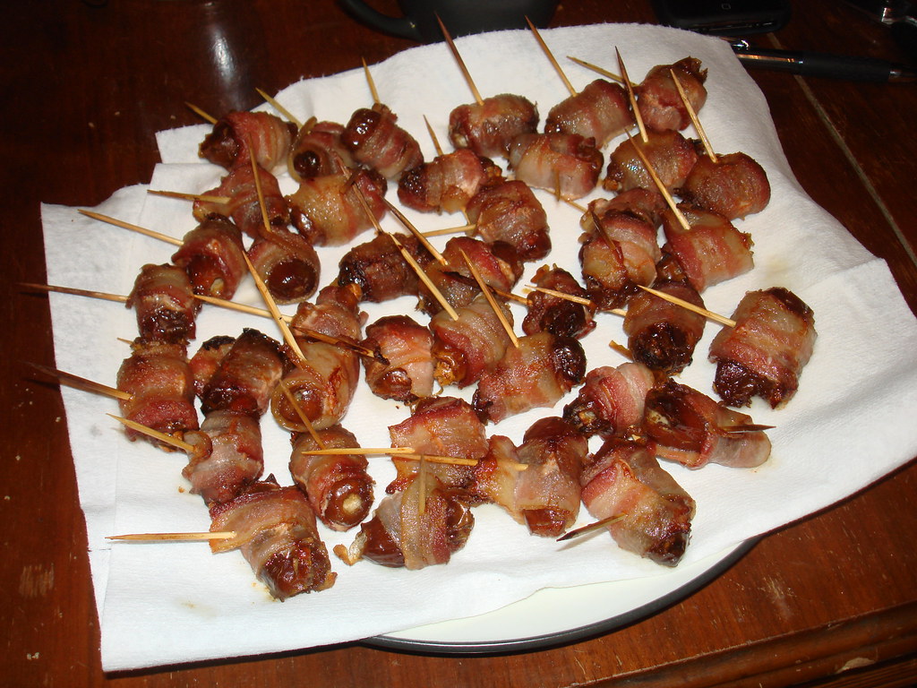 Bacon Wrapped Dates